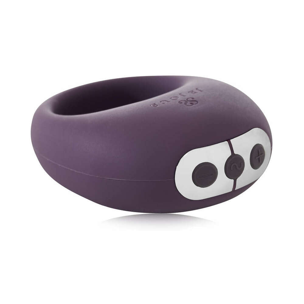 Je Joue Mio Rechargeable Vibrating Silicone Cock Ring Purple - Headshop.com