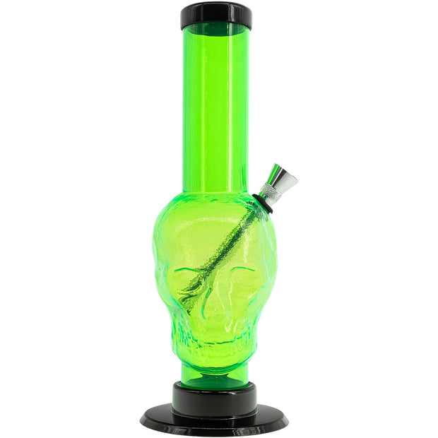 JM Enterprises  12-15" Acrylic Skull Chamber Bong - Multiple