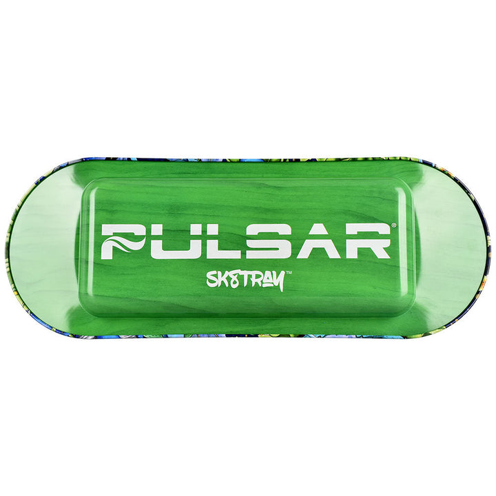 Pulsar SK8Tray Rolling Tray w/ 3D Lid - 7.25"x19.75" / Remembering How To Listen - Headshop.com