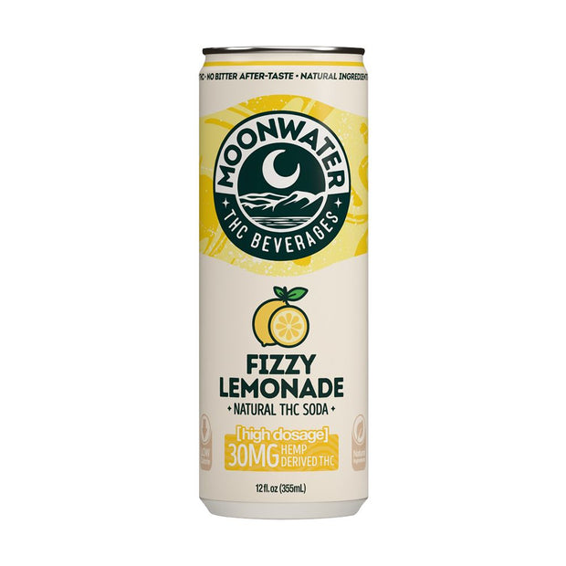 Moonwater Natural Hemp-Derived D9 THC Infused Soda | 12fl oz Can | 24ct Case - Headshop.com