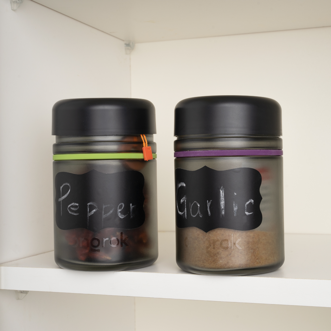 Ongrok 500ml Child Resistant Jars, 2 pack - Headshop.com