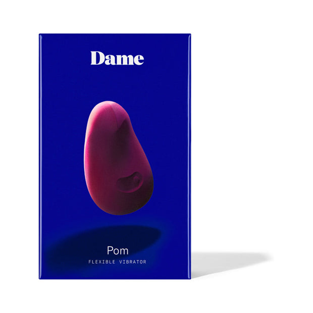 Dame Pom Flexible Vibrator Plum - Headshop.com