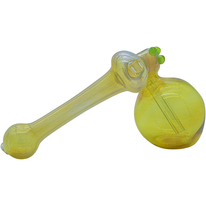LA Pipes "Silver Sidecar" Fumed Hammer Sidecar Pipe (Various Colors) - Headshop.com