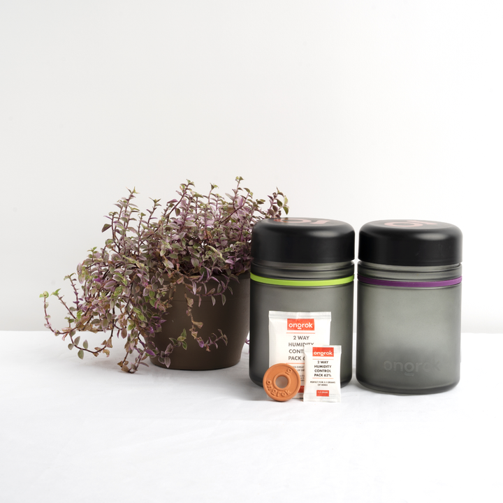 Ongrok 500ml Child Resistant Jars, 2 pack - Headshop.com