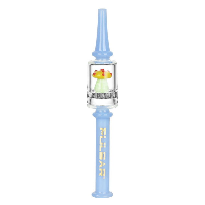 HP150 Pulsar Shroom Dab Straw w/ Honeycomb Filter | 6.25" | Colors Vary - Headshop.com
