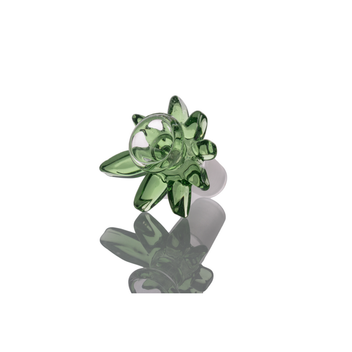 14mm & 18mm Male Joint Heady Hemp Leaf Bowl - Headshop.com