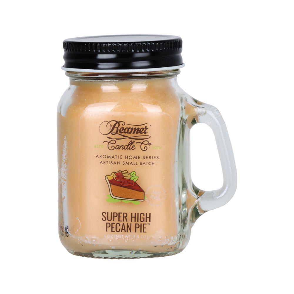 Beamer Candle Co. Aromatic Home Series Mini Mason Jar Candle | 4oz - Headshop.com