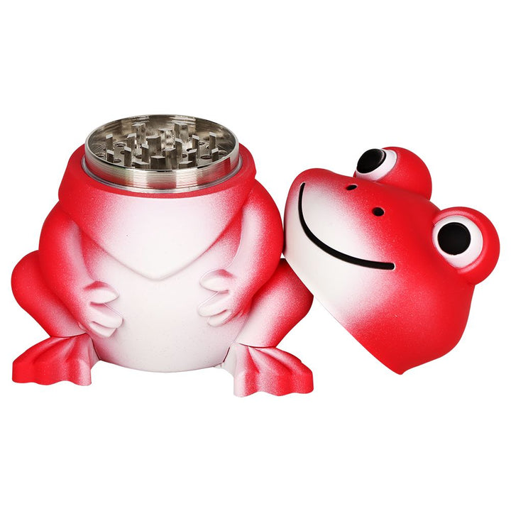 6CT DISPLAY - SeshGear Froggy Grinder - 4pc / 1.75" / Assorted Colors