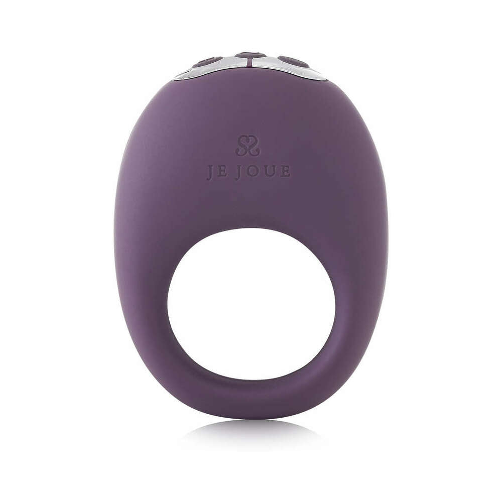 Je Joue Mio Rechargeable Vibrating Silicone Cock Ring Purple - Headshop.com