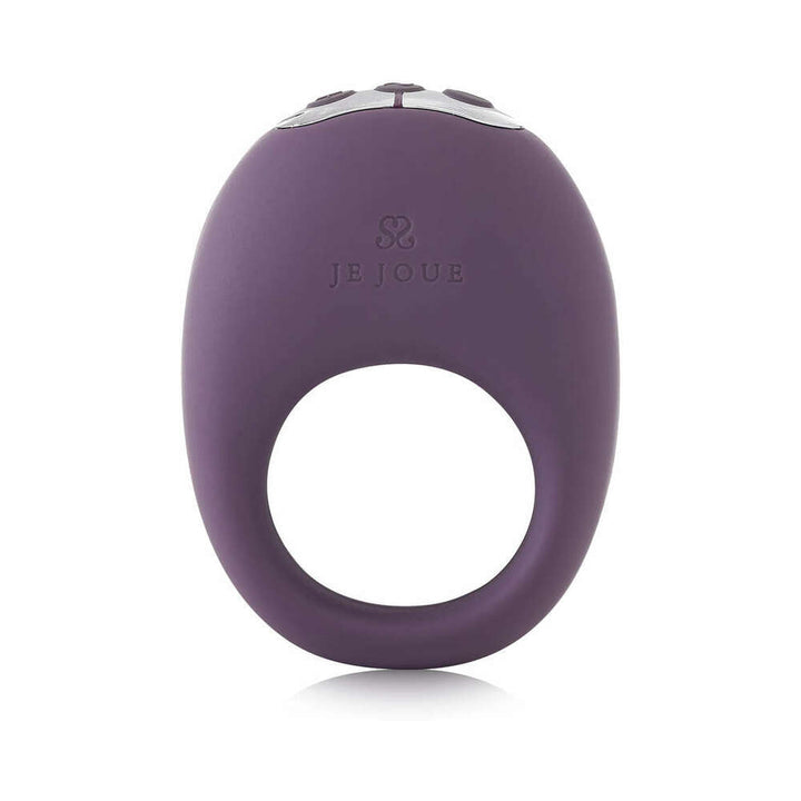 Je Joue Mio Rechargeable Vibrating Silicone Cock Ring Purple - Headshop.com