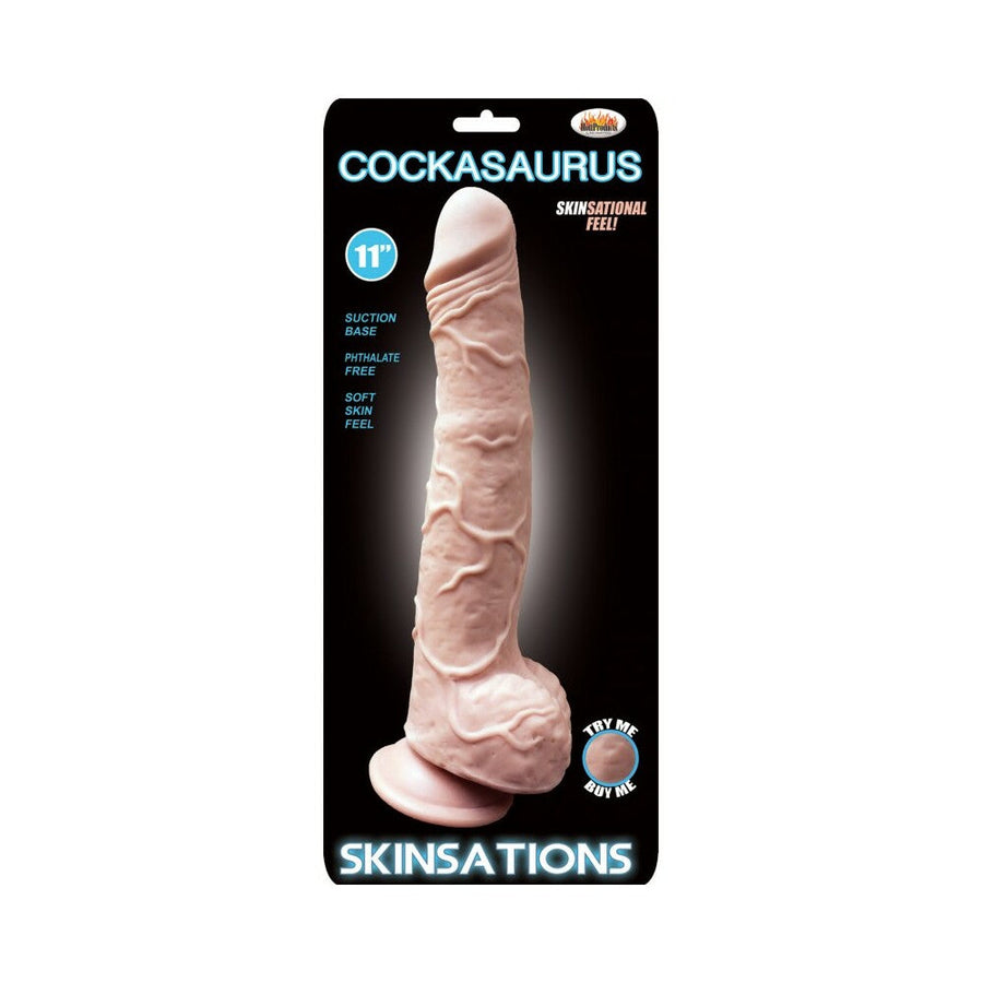 Skinsations Cockasaurus 11in Dildo - Headshop.com