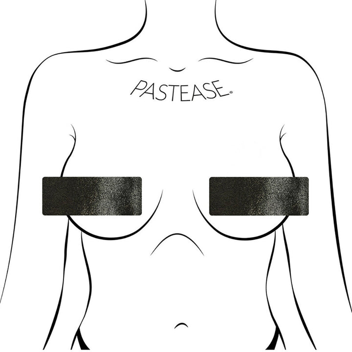Pastease Dash: Liquid Black Bar Nipple Pasties - Headshop.com