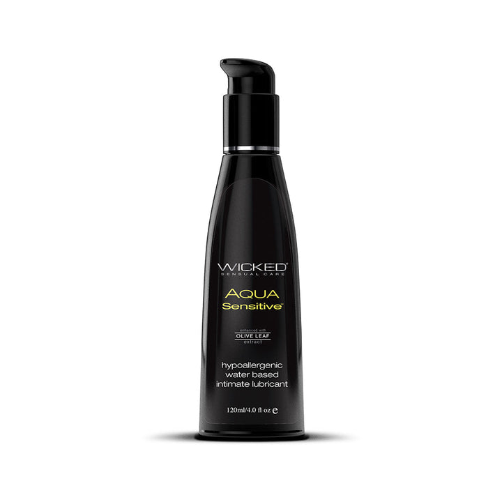 Wicked Aqua Sensitive Water-Based Lubricant 4 oz. - Headshop.com
