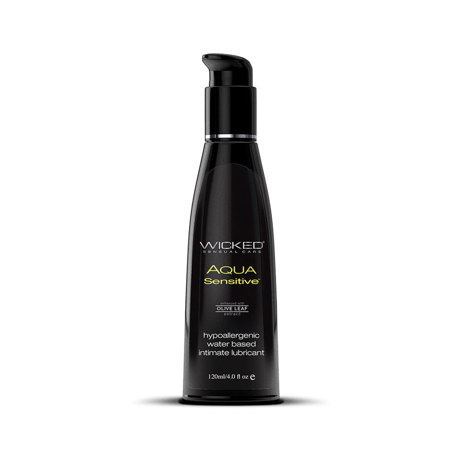 Wicked Aqua Sensitive Water-Based Lubricant 4 oz. - Headshop.com
