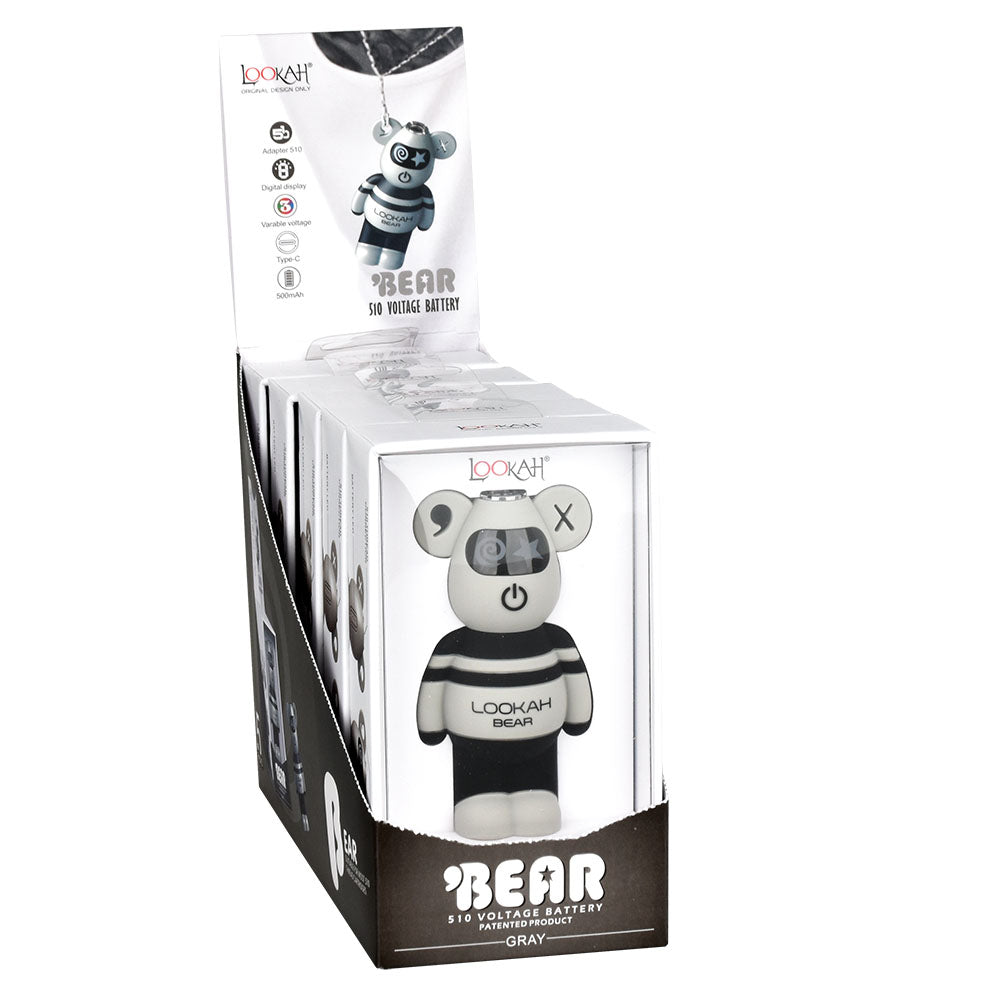 Lookah Bear 510 Battery | 500mAh | 5pc Display - Headshop.com