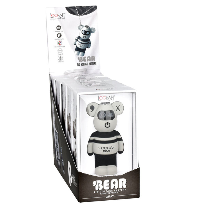 Lookah Bear 510 Battery | 500mAh | 5pc Display - Headshop.com