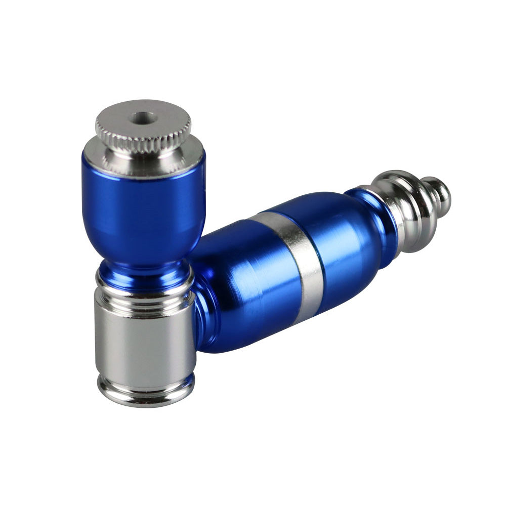 Portable Metal Hand Pipe - 3" - Headshop.com
