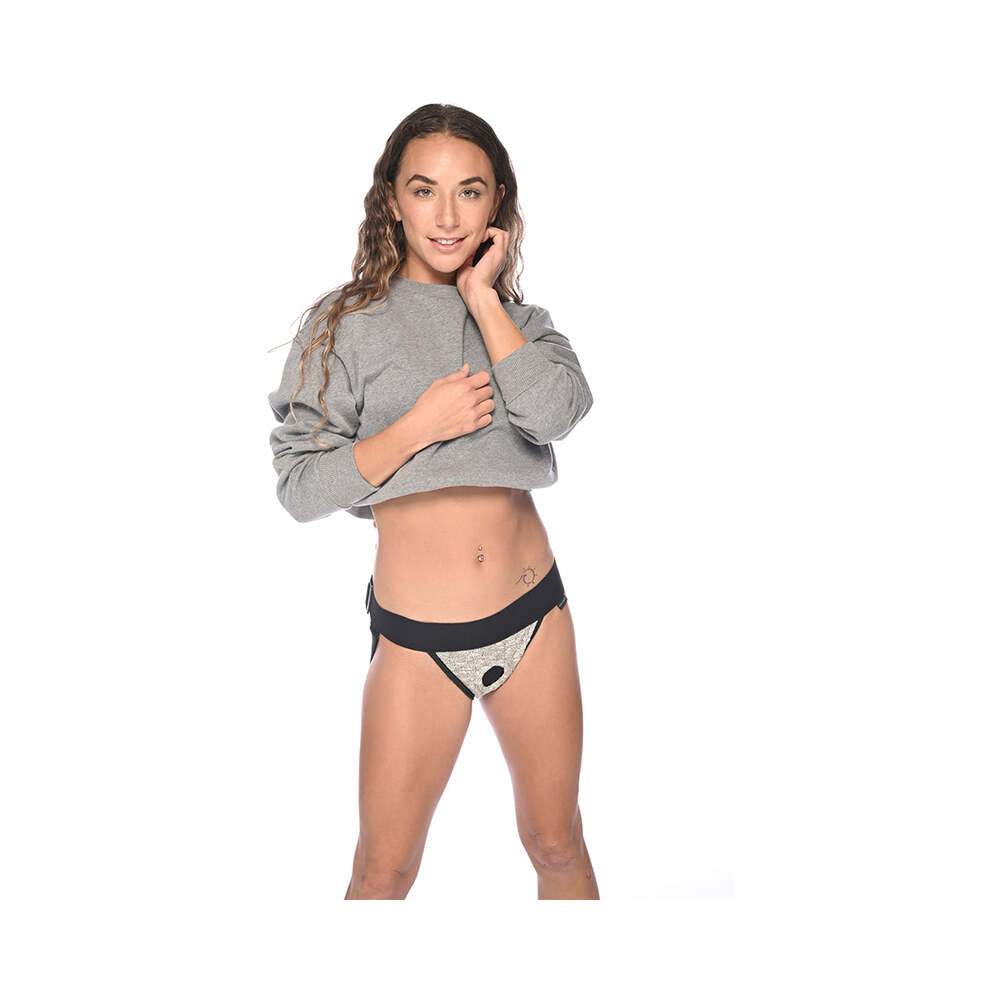 Sportsheets Em.Ex. Fit Harness Jock Knit Adjustable XL-3XL - Headshop.com