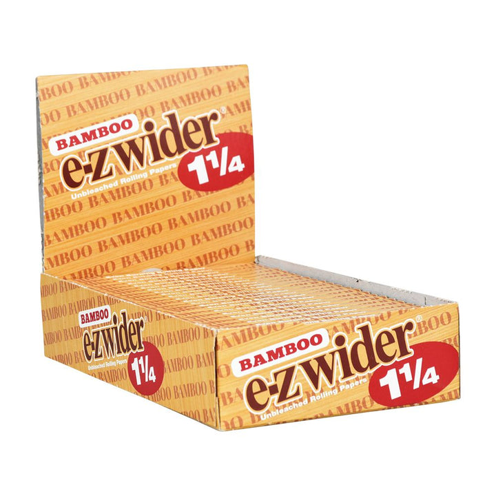 EZ Wider Bamboo Rolling Papers | 24pc | 24pk Display - Headshop.com