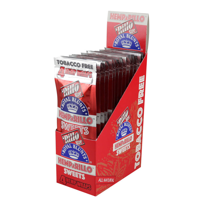 15PC DISP - Royal Blunts Hemparillo Hemp Wraps - Headshop.com