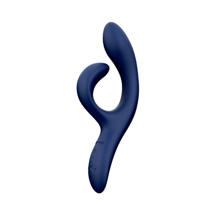 We-Vibe Nova 2 Rechargeable Flexible Silicone Rabbit Vibrator Midnight Blue - Headshop.com