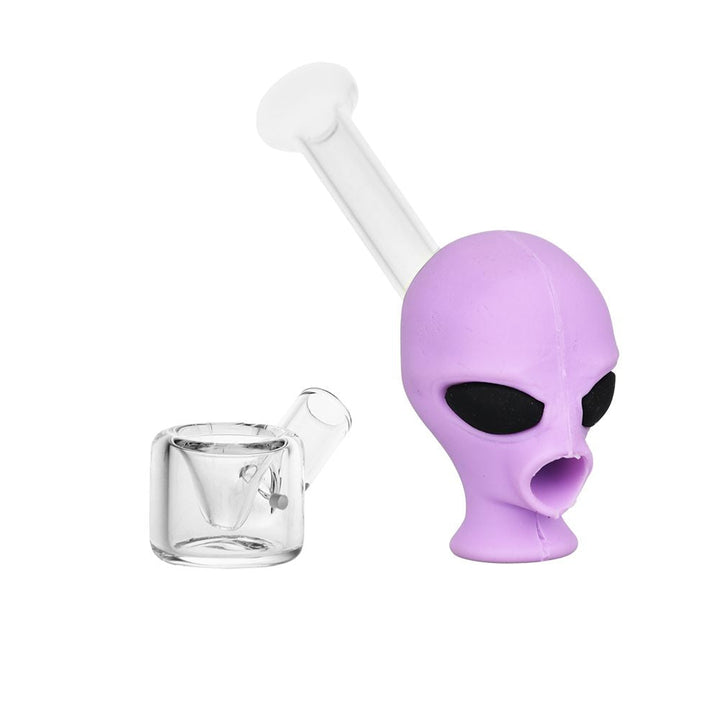 5CT Bundle - Alien Head Hand Pipe - 5" / Assorted Colors - Headshop.com
