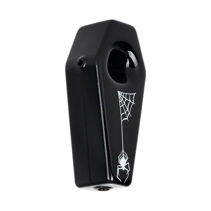 Skelly's Coffin Glass Hand Pipe - 3.75" - Headshop.com