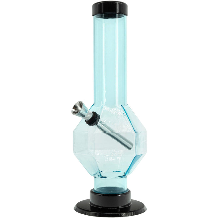 Acrylic Diamond Bong 9-12"  - Multiple Colors