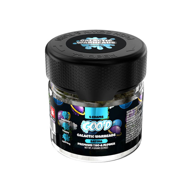 6CT DISPLAY - GOO'D Premium THCA Flower - 4g / Assorted Strains