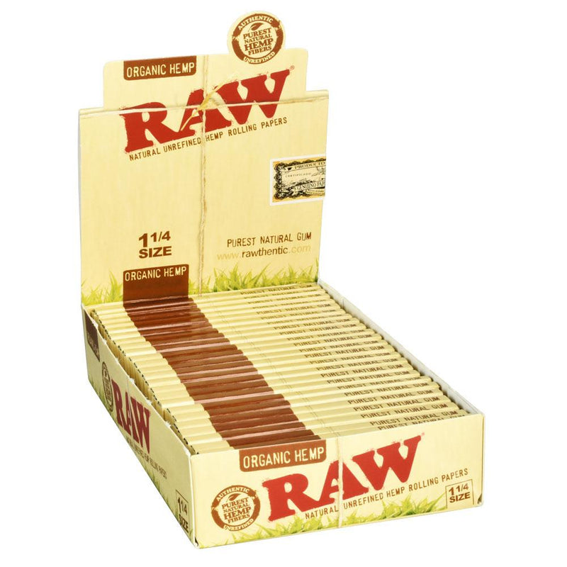 Raw Organic Hemp Rolling Papers - Headshop.com