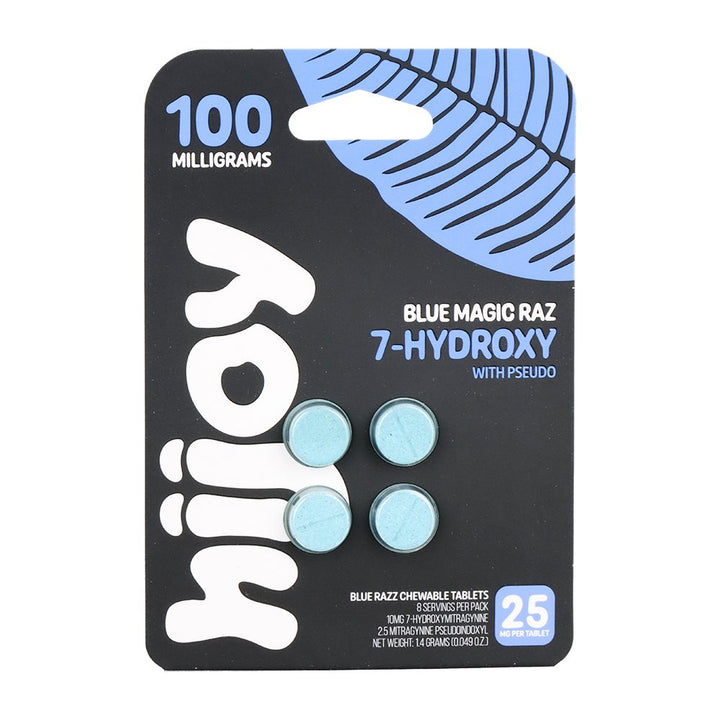Hijoy 7-Hydroxy & Pseudoindoxyl Chewable Tablets | 100mg | 4pc - Headshop.com