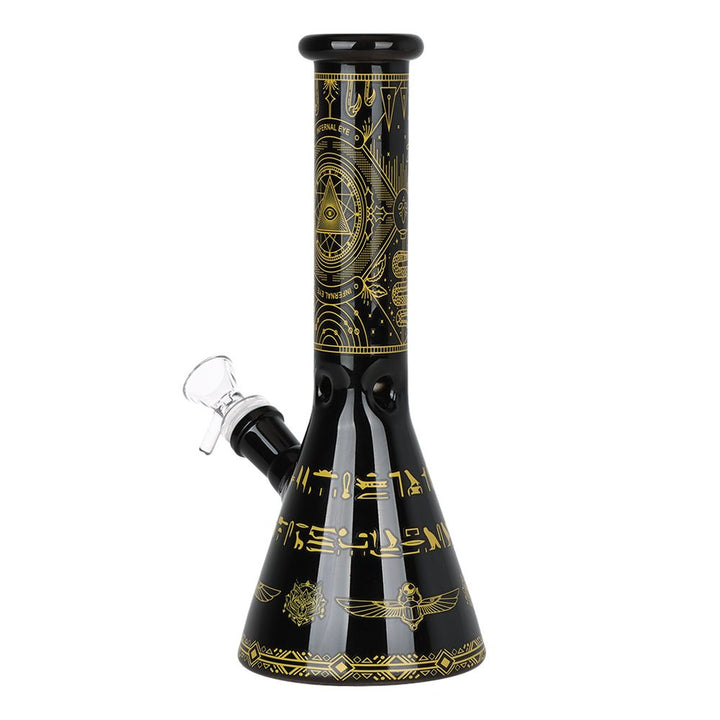 Infernal Eye Beaker Glass Water Pipe - 9.75" / 14mm F