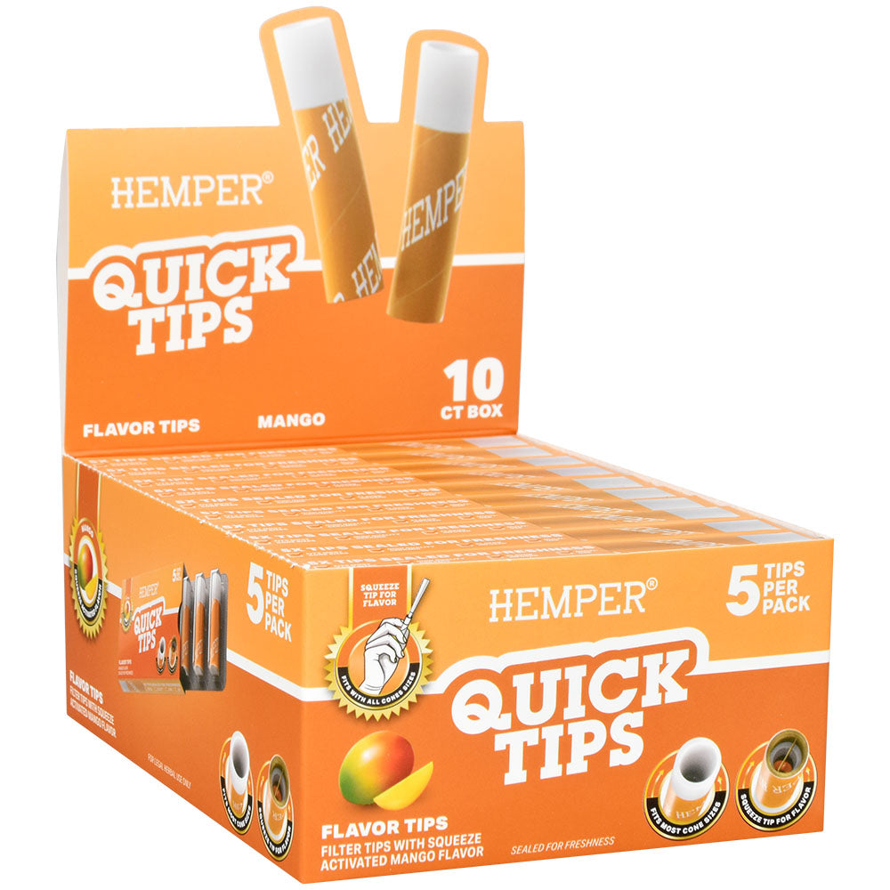 Hemper Quick Tips - 5pk - 10PC DISPLAY - Headshop.com