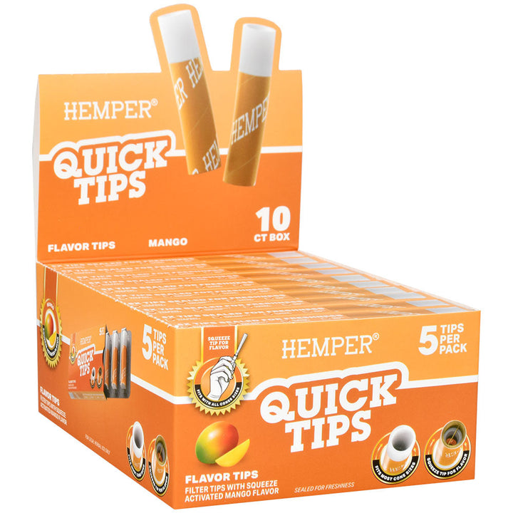 Hemper Quick Tips - 5pk - 10PC DISPLAY - Headshop.com