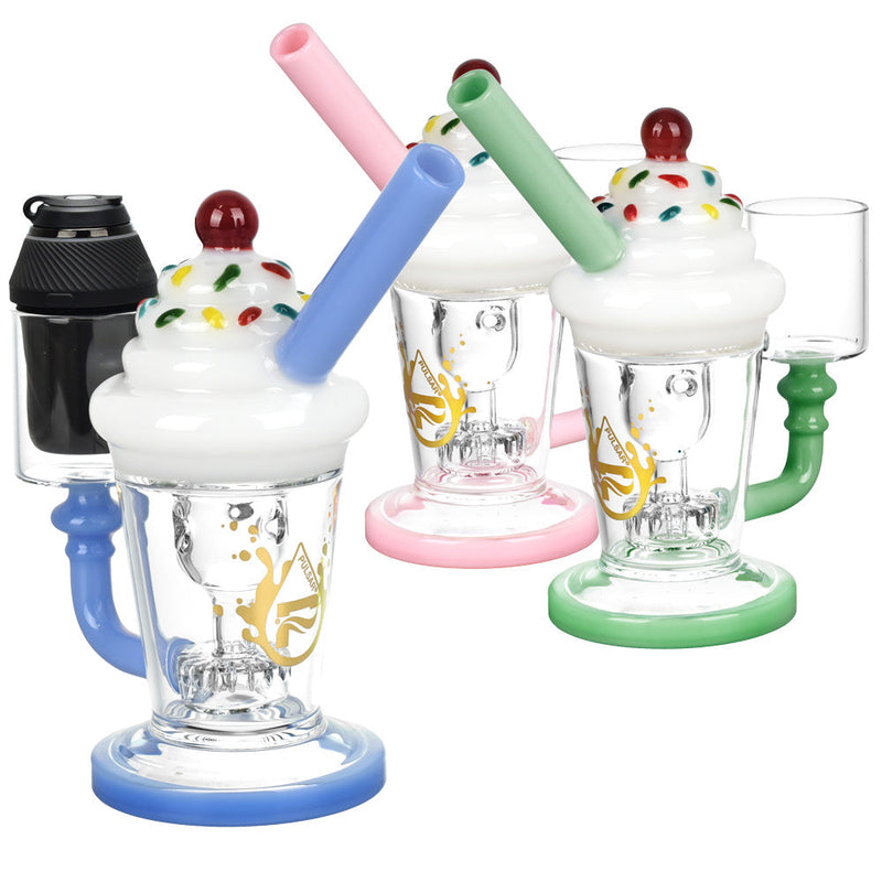Pulsar Ice Cream Water Pipe For Puffco Proxy -7.25"/Clrs Vry - Headshop.com