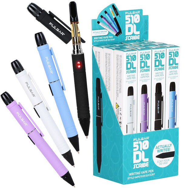 Pulsar 510 DL Scribe Vape Pen Battery | 500mAh | 12pc - Headshop.com
