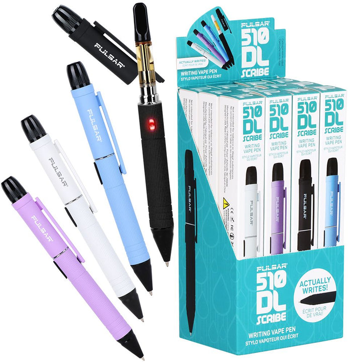 Pulsar 510 DL Scribe Vape Pen Battery | 500mAh | 12pc - Headshop.com