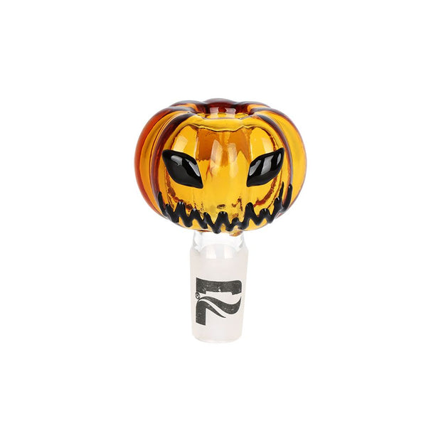Pulsar Halloween Ball Herb Pipe Glow Duo - 10" / 14mm F