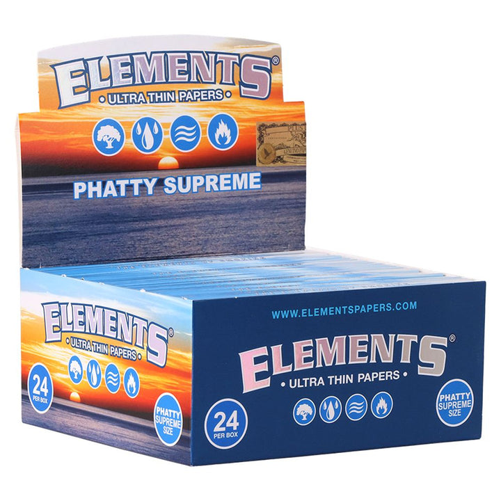 Elements Phatty Supreme Rolling Papers 24PC - Headshop.com