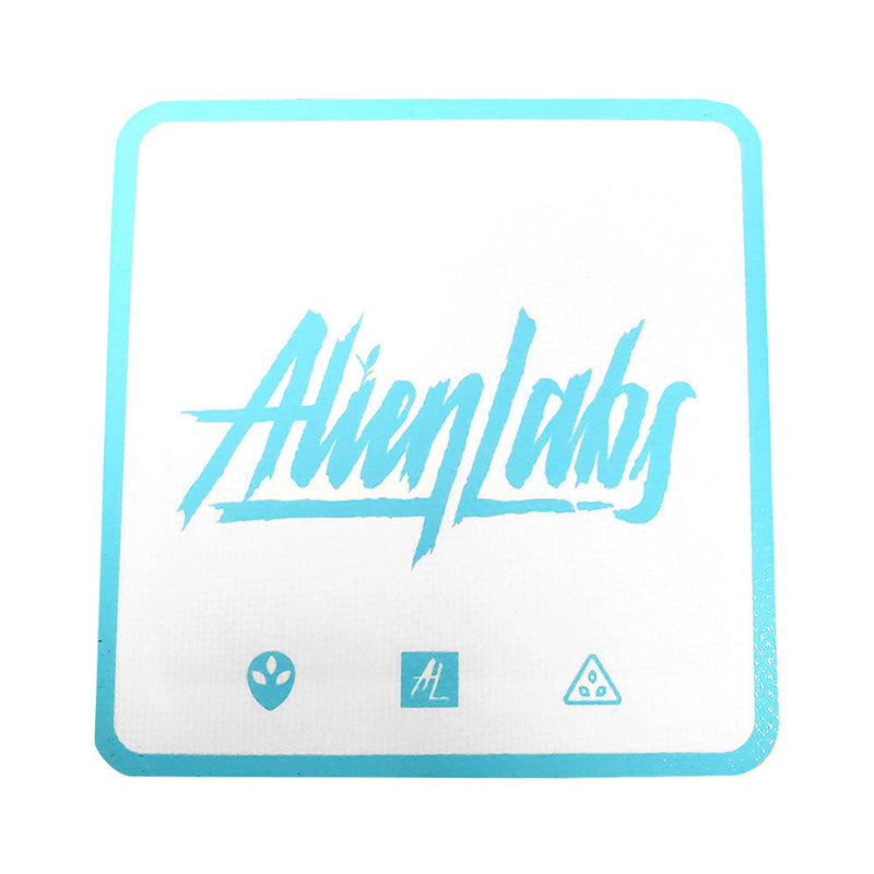 Alien Labs Dab Mat - Blue Logo / 6.75" x 6.75" - Headshop.com