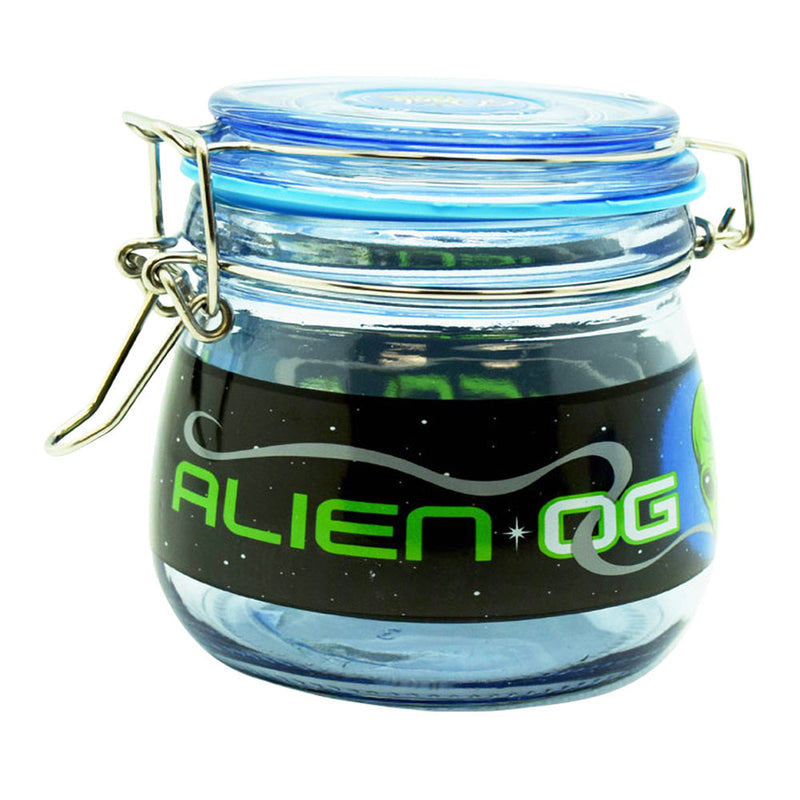 Dank Tank Airtight Glass Storage Jar | Alien OG - Headshop.com