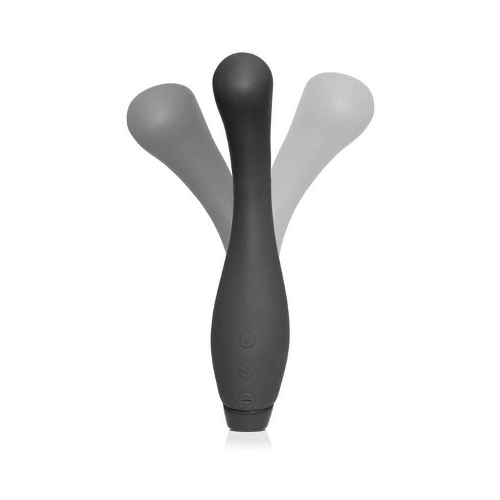 Je Joue Juno Flex Rechargeable Flexible Silicone G-Spot Vibrator Black - Headshop.com