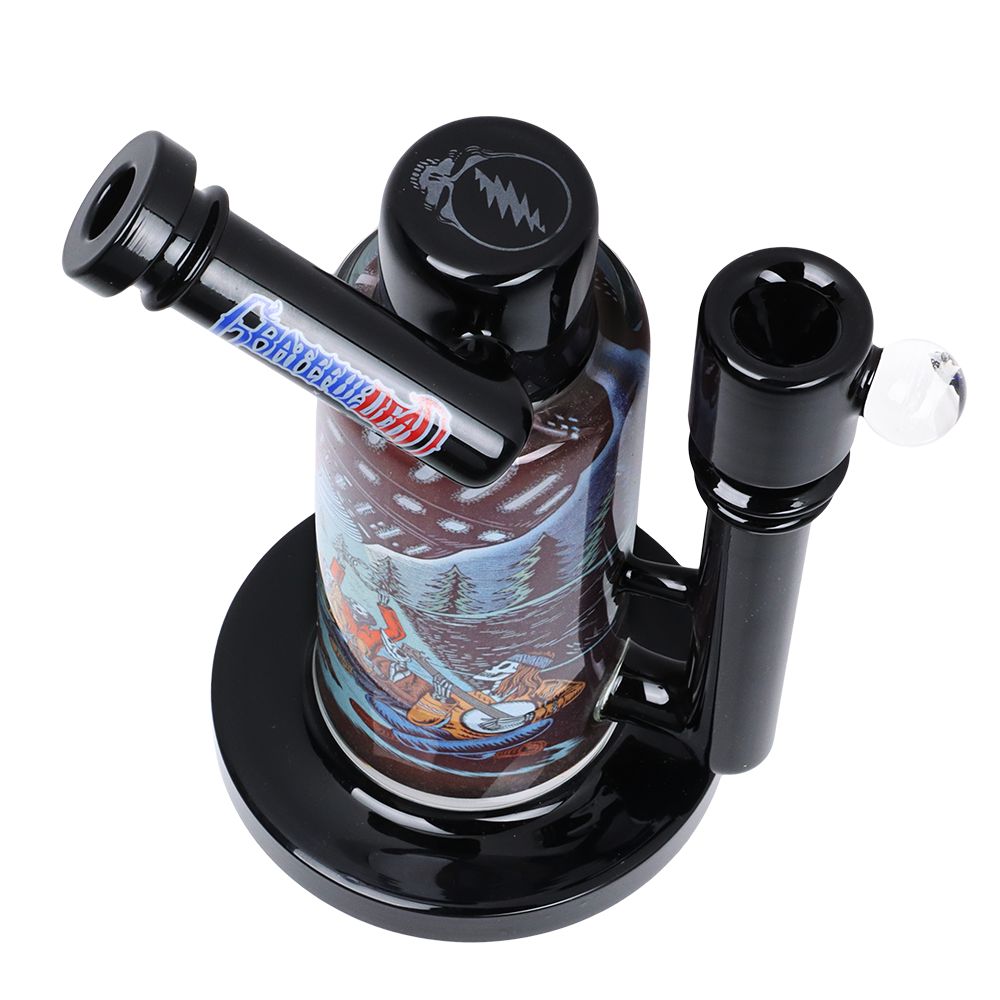 Grateful Dead x Pulsar Inside Print Water Pipe - 8.5" / 14mm F / UFO Jam - Headshop.com