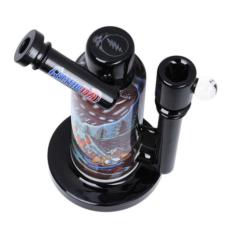 Grateful Dead x Pulsar Inside Print Water Pipe - 8.5" / 14mm F / UFO Jam - Headshop.com