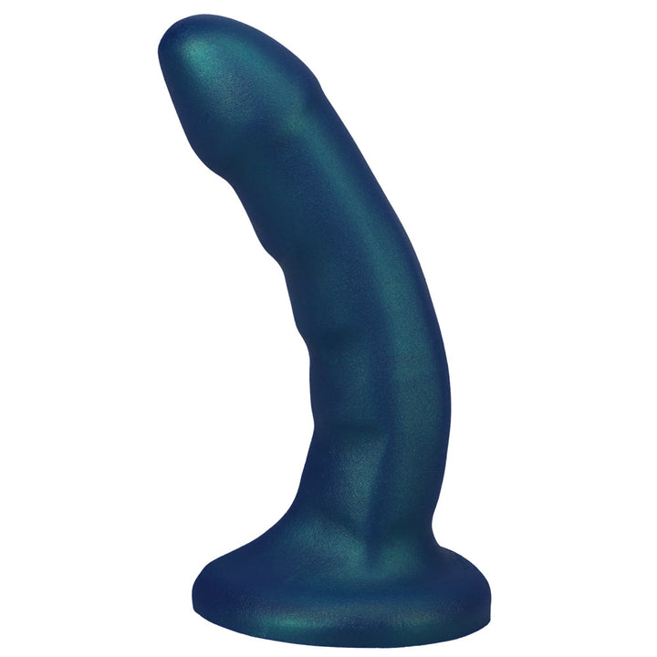 Tantus Curve 6.5 in. Dildo Soft Malachite - Headshop.com