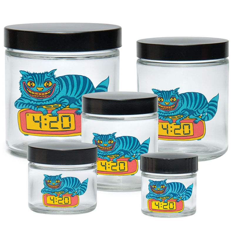 JR985 420 Science x Killer Acid Clear Screw Top Jar - 420 Cat - Headshop.com
