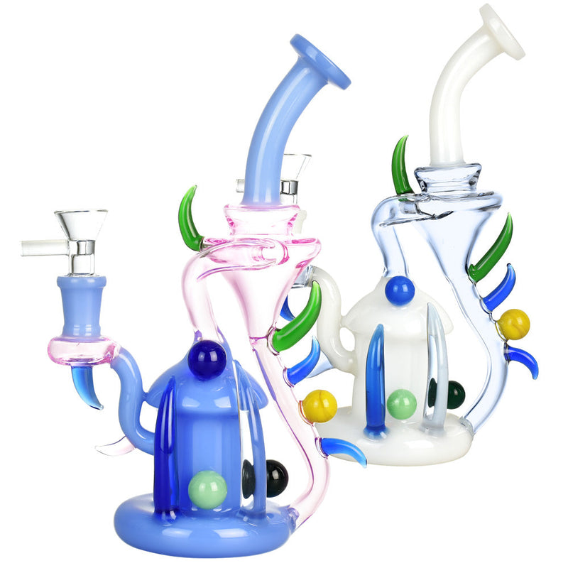 Hornamental Recycler Water Pipe - 9"/14mm F/Colors Vary - Headshop.com