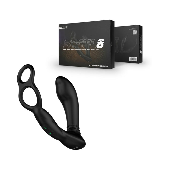 Nexus Simul8 Stroker Edition Silicone Black - Headshop.com