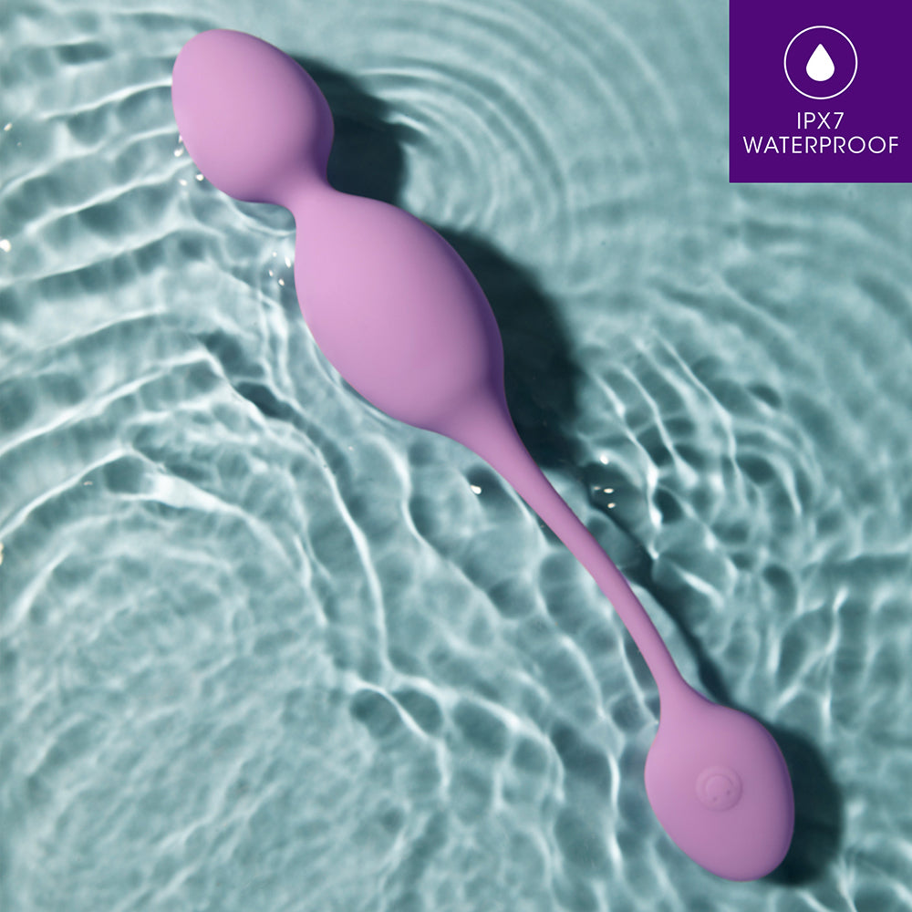 Wellness Raine Vibrating Kegel Ball Lilac - Headshop.com