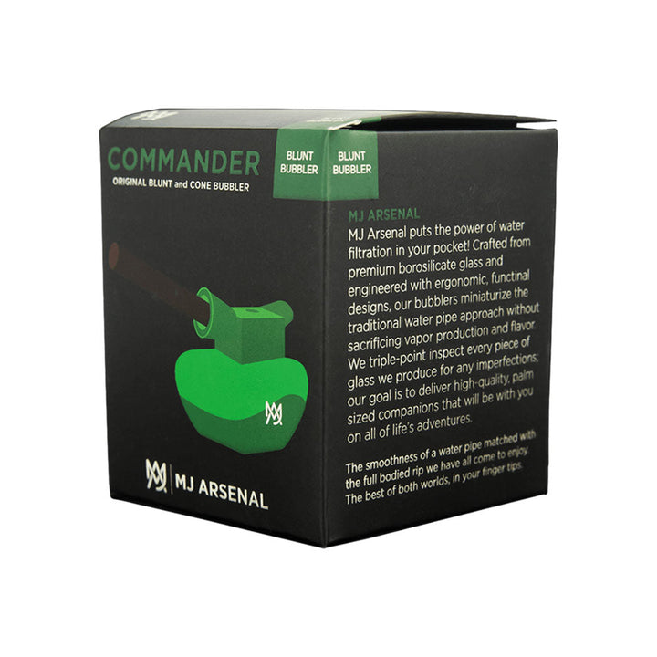 MJ Arsenal Commander Blunt Bubbler - 2.75" - Headshop.com